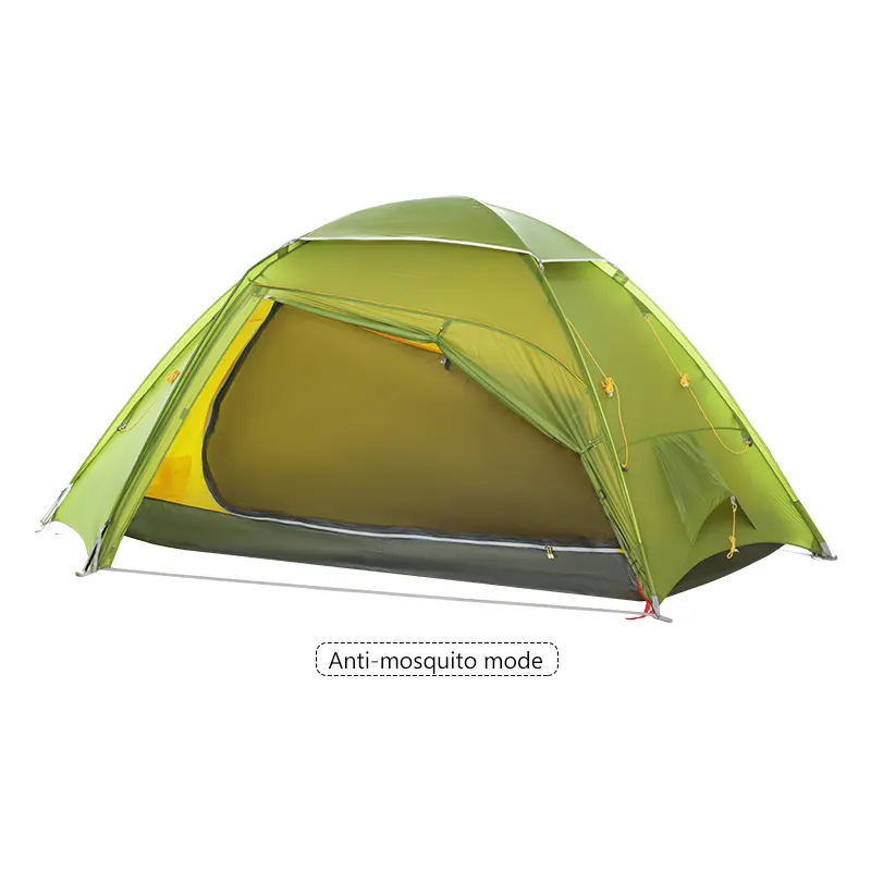 New Arrival Nylon Double Silicon Strong Rainproof Family Outdoor Tents Camping Tent Ultralight Tent