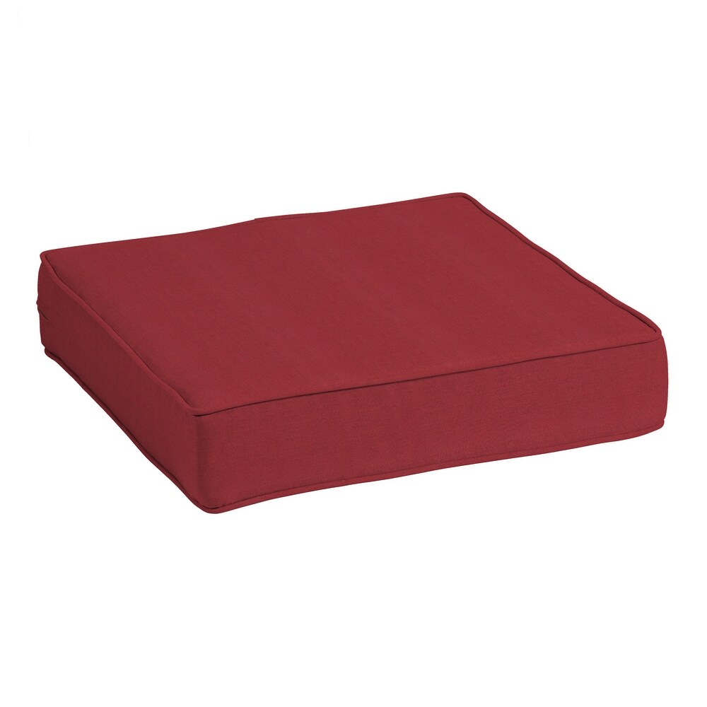 Arden Selections ProFoam 24 x 24 in Outdoor Deep Seat Bottom Cushion