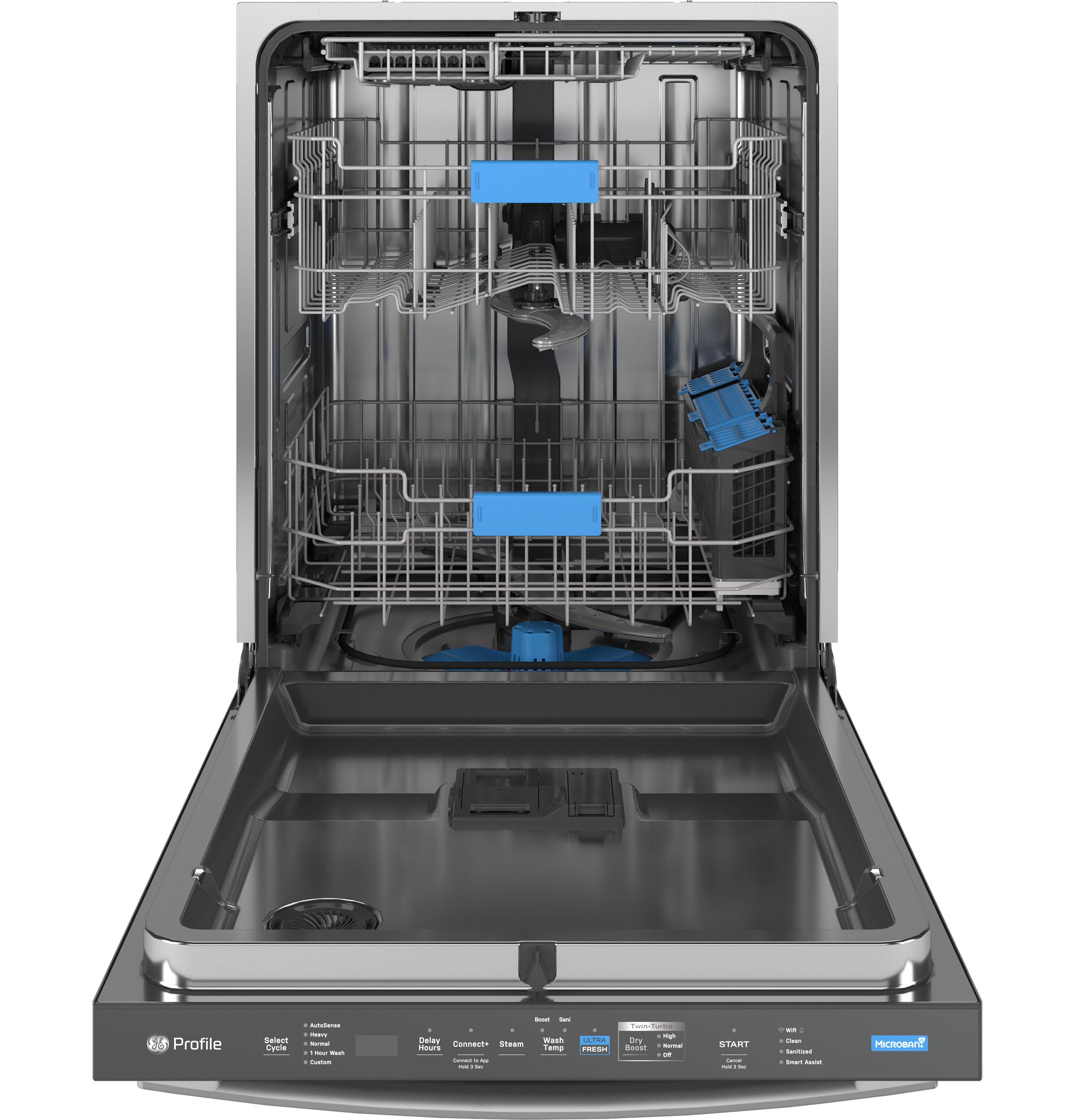 Ge Appliances PDT795SYVFS Ge Profile™ Energy Star Smart Ultrafresh System Dishwasher With Microban™ Antimicrobial Technology With Deep Clean Washing 3Rd Rack, 39 Dba