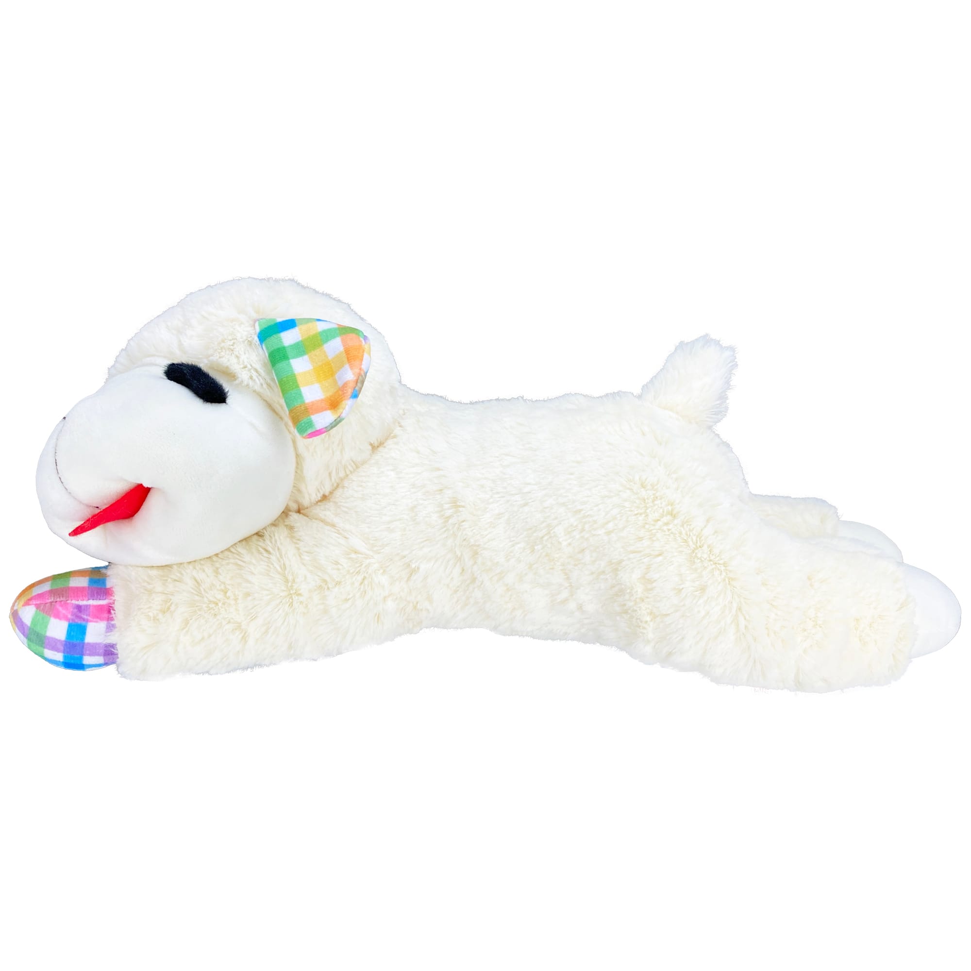 Multipet Lamb Chop Spring Dog Toy， X-Large