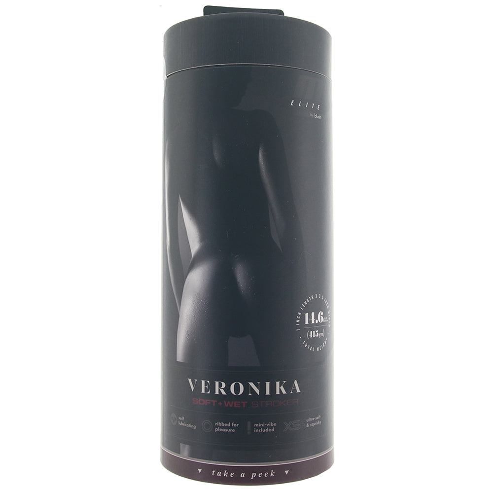 M Elite Soft and Wet Veronika Self Lubricating Stroker