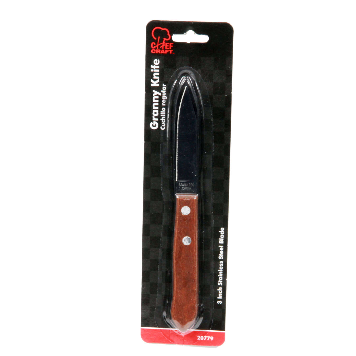 Chef Craft 3 in. L Stainless Steel Granny Knife 1 pc