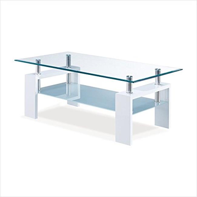 T648CT M Occasional Coffee Table& Glossy White