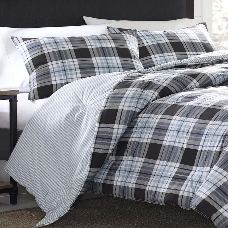 Eddie Bauer Lewis Reversible Duvet Cover Set