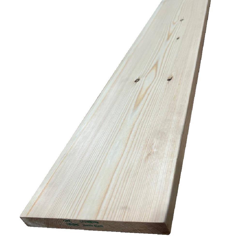 1 in. x 8 in. x 8 ft. Premium Pine S4S Common Board (5-Pack) 188GS4S5PK