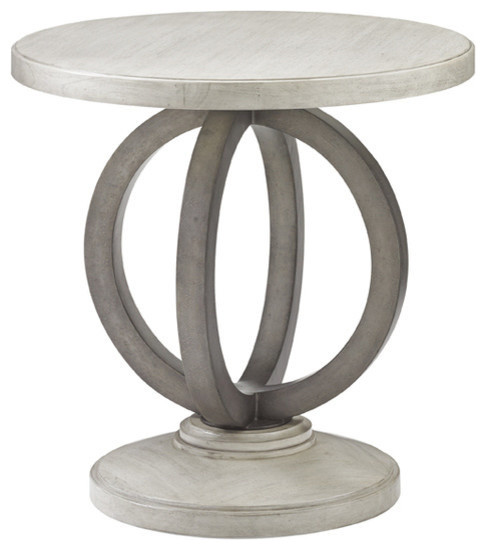 Emma Mason Signature Rich Bay Hewlett Round Side Table LEX0176   Farmhouse   Side Tables And End Tables   by Emma Mason  Houzz