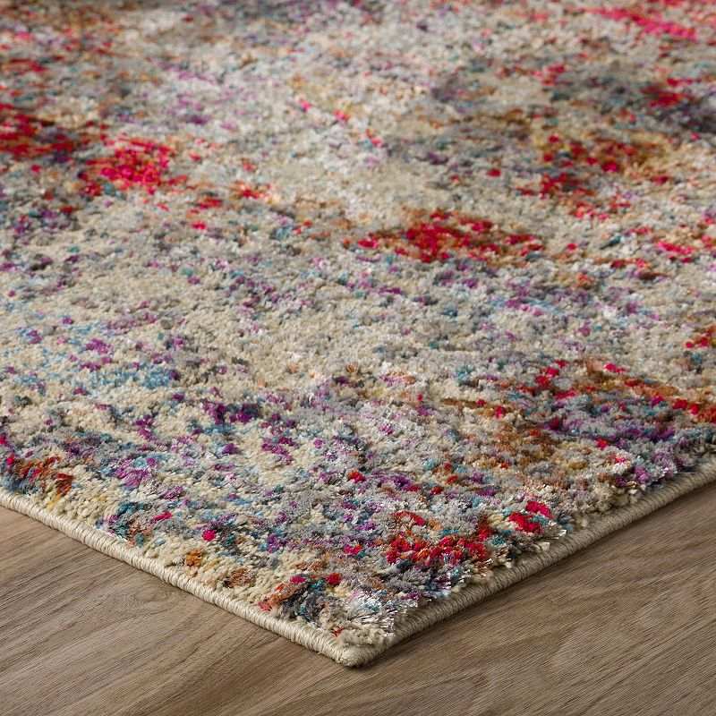 Addison Amelia Abstract Splash Area Rug