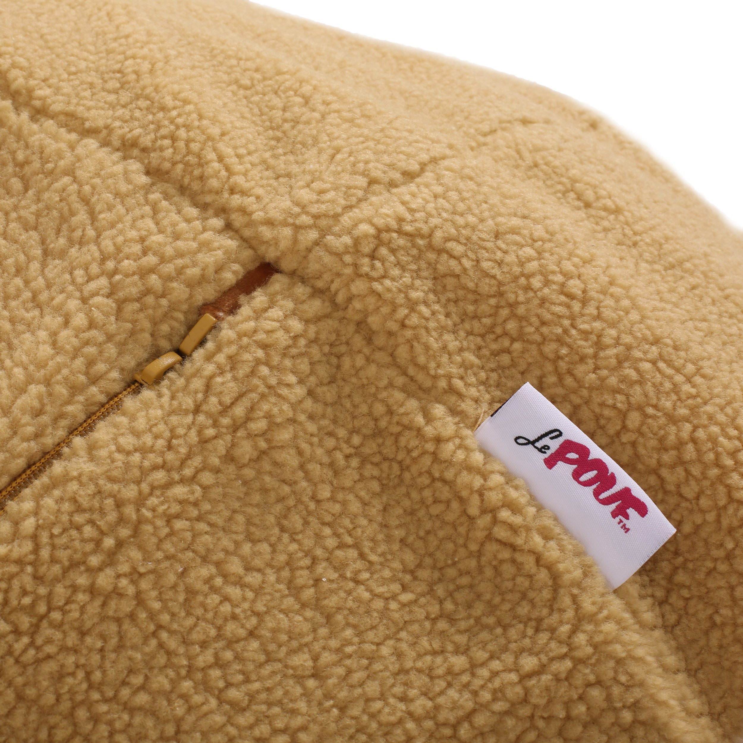 Achille Modern Shearling 5 Foot Bean Bag