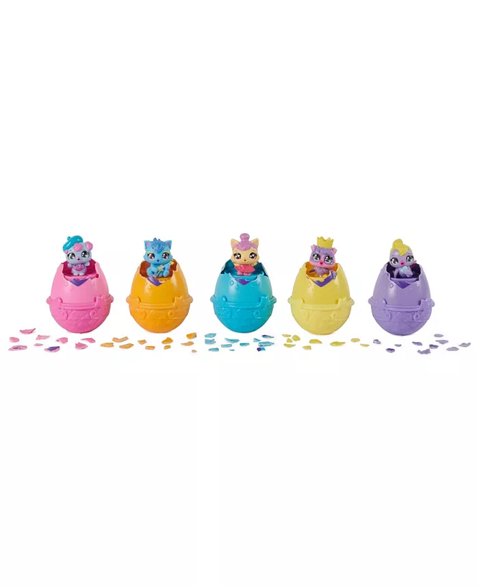 Hatchimals Alive  Egg Carton Toy with 5 Mini Figures in Self-Hatching Eggs