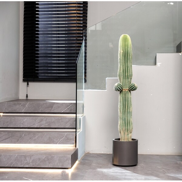 Vintage Home Tall Faux Cactus in a Gray Planter 54