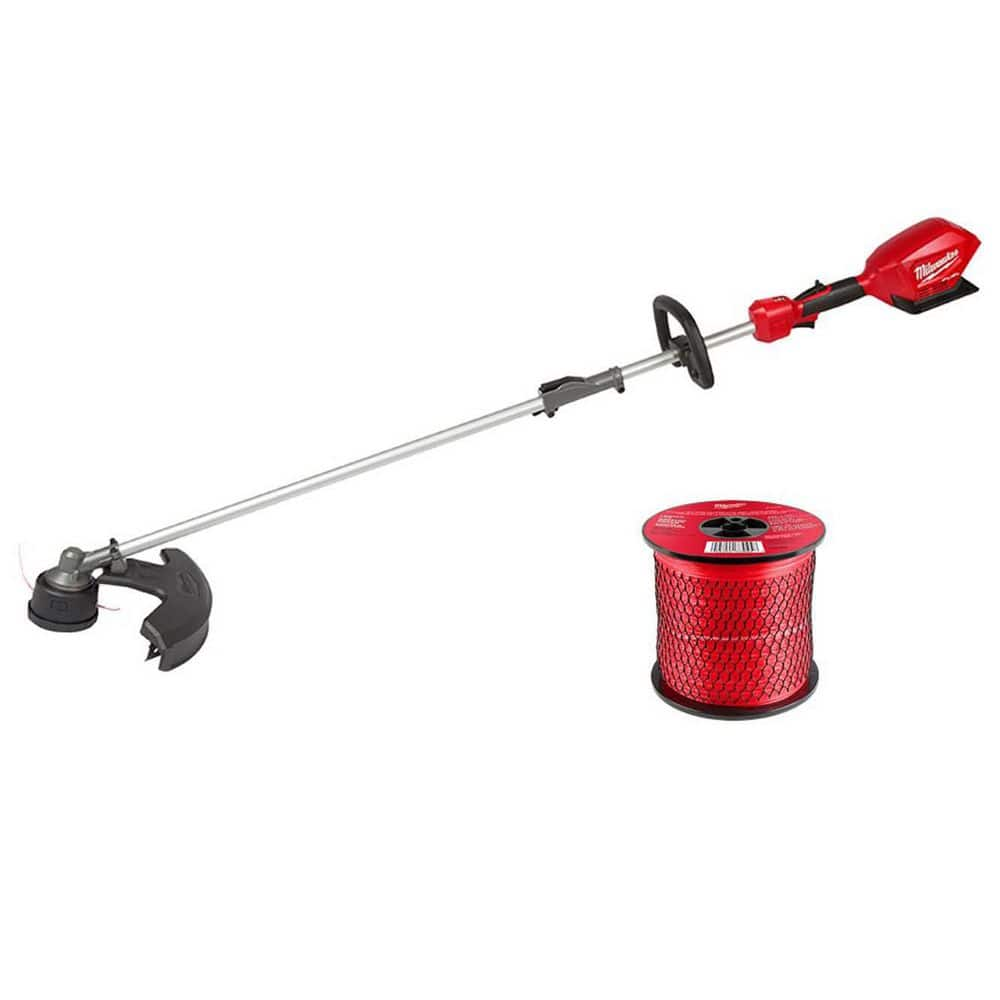 Milwaukee M18 FUEL 18V LithiumIon Brushless Cordless QUIKLOK String Grass Trimmer with 0095 in Trimmer Line 750 ft Spool