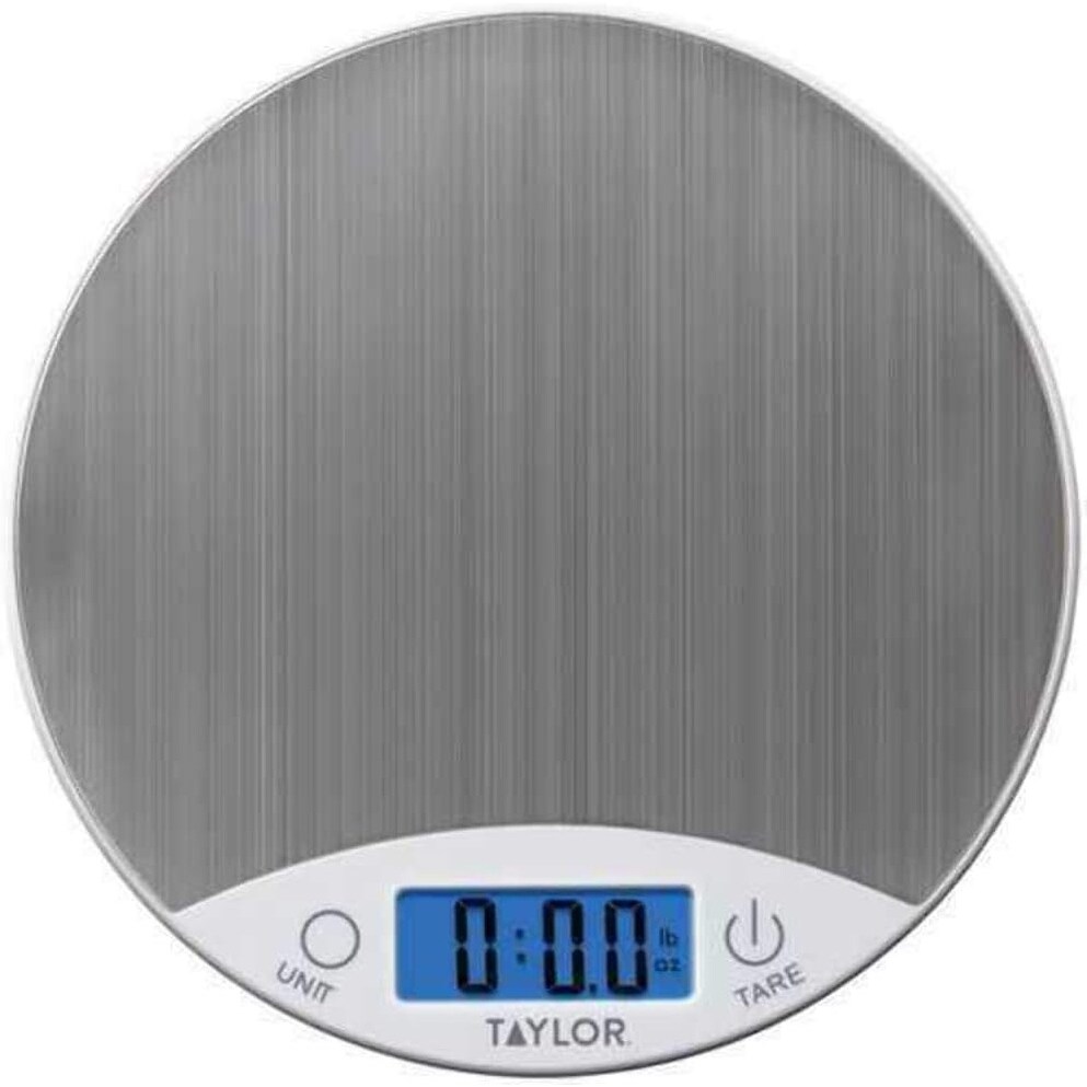 Taylor Stainless Steel Digital Kitchen Scale