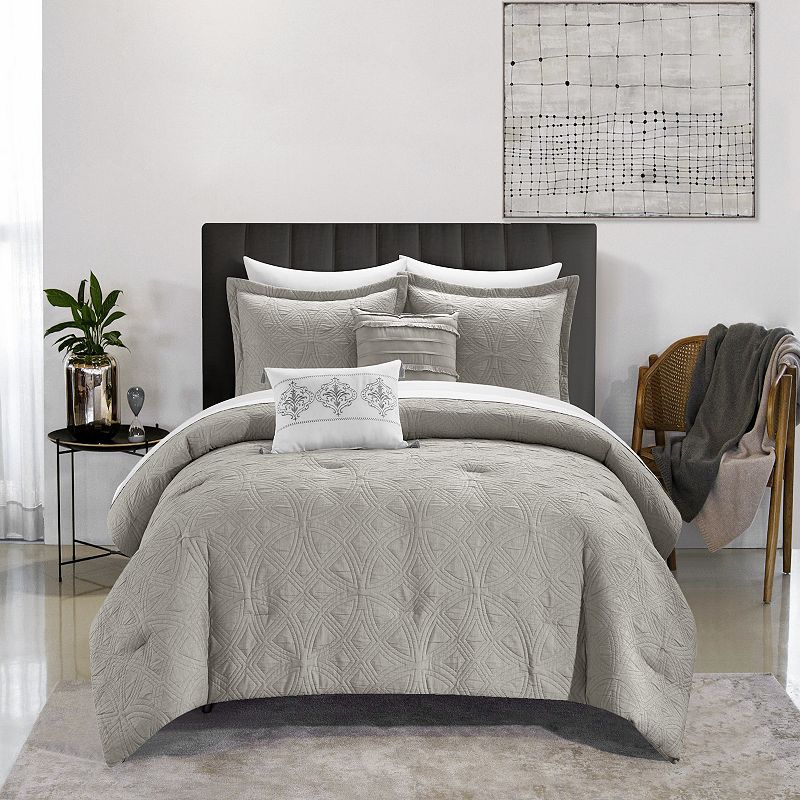 Chic Home Alton 9-piece Comforter Set with Coordinating Pillows