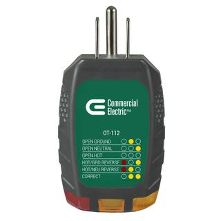 Commercial Electric Outlet Tester OT-112