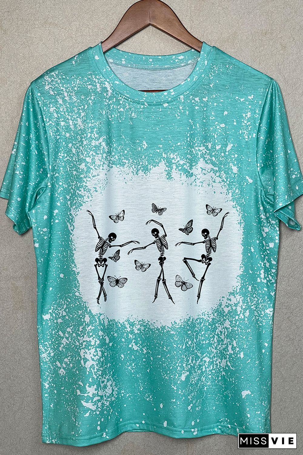 Skeletons Dancing Graphic Tee Wholesale