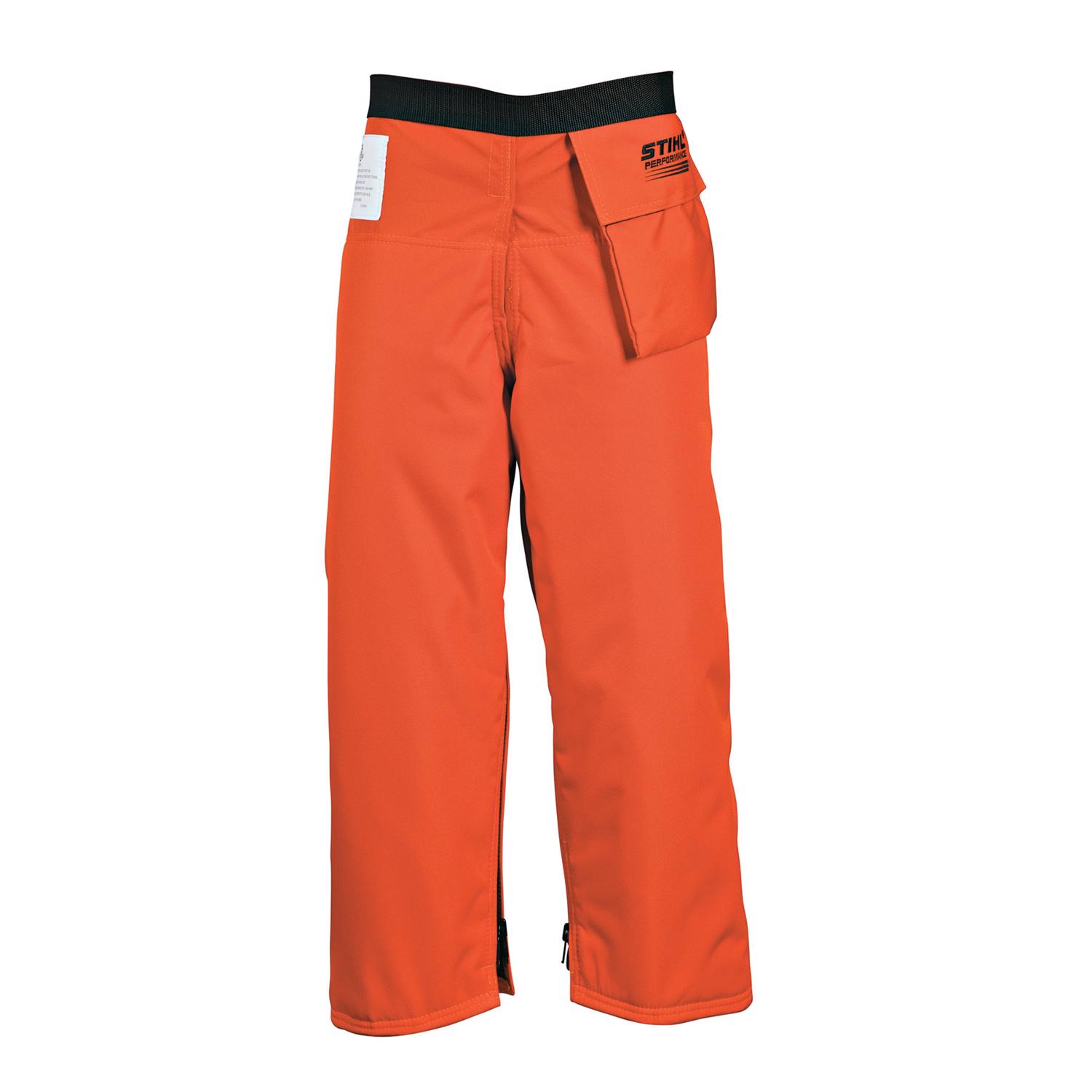 STIHL Dynamic Nylon Zip Chaps Orange 40 inch 1 pk