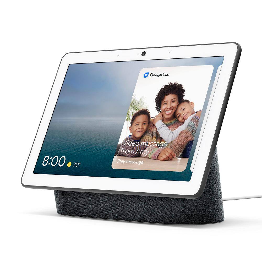 Google Nest Hub Max - Smart Home Speaker and 10