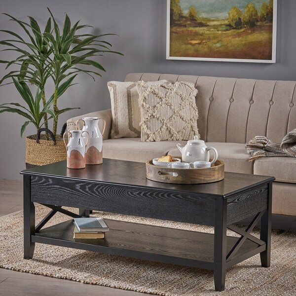 Decatur Farmhouse Lift Top Coffee Table by Christopher Knight Home