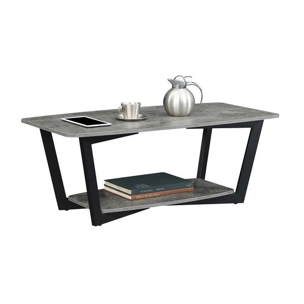 Graystone Coffee Table with Shelf