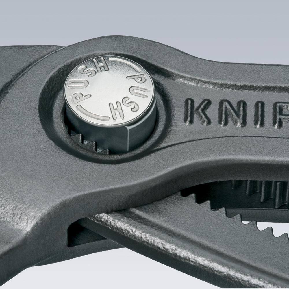 KNIPEX Cobra Series 7-14 in. Box Joint Pliers with Pinch Guard 87 01 180 SBA