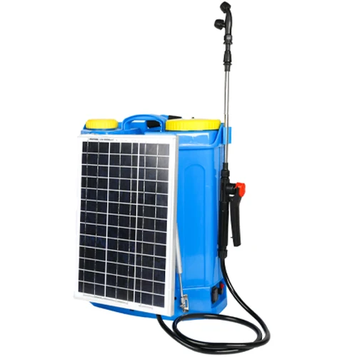 16l knapsack agricultural battery power sprayer solar electric sanitizer sprayer