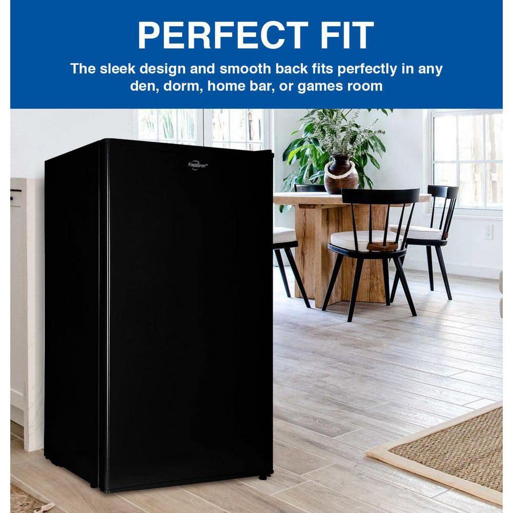 Koolatron 33 cu ft Compact Fridge with Freezer in Black