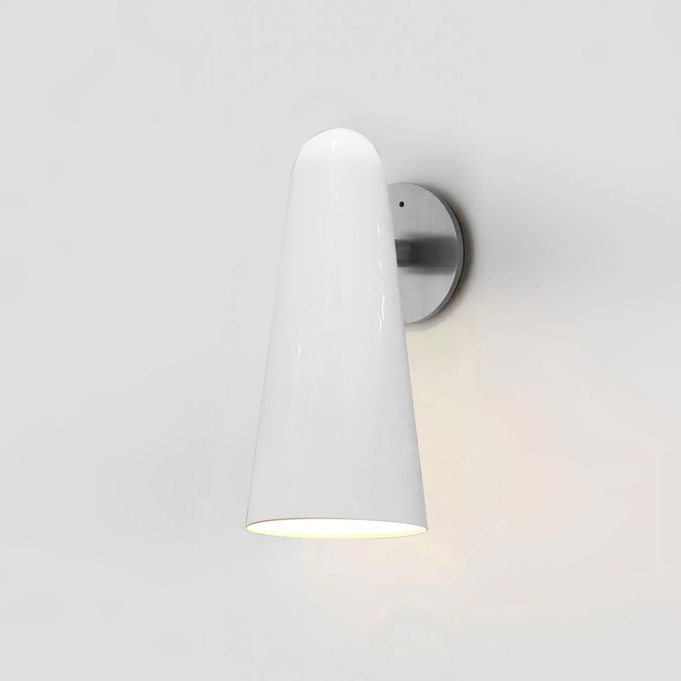 Conical Glass Wall Lamp