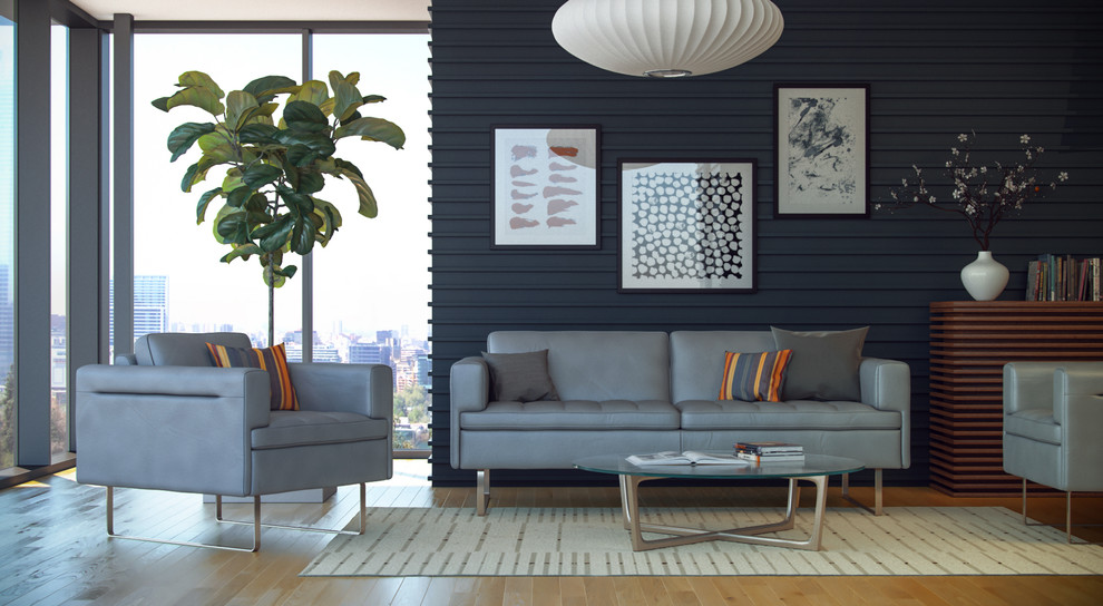 Frensen Contemporary full leather chair   Contemporary   Armchairs And Accent Chairs   by Moroni  Houzz