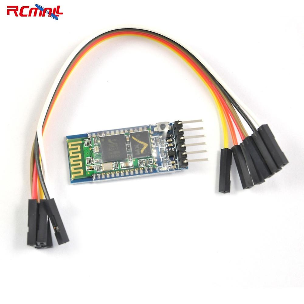 Born Pretty Rcmall Wireless Serial 6 Pin Bluetooth-compatible Rf Transceiver Hc-05 Rs232 With Female To Female Cable Host And Slave 3.6-6v