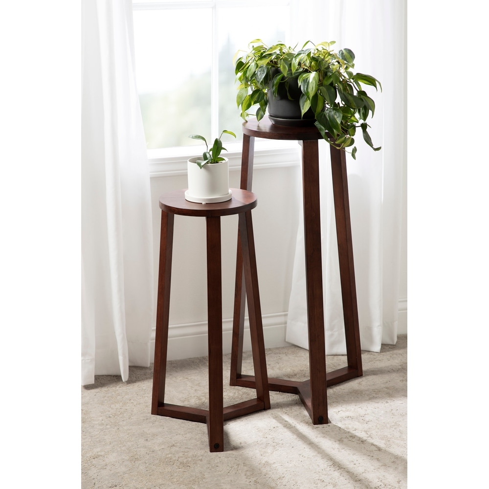 Kate and Laurel Rioux Round Wood Nesting Tables