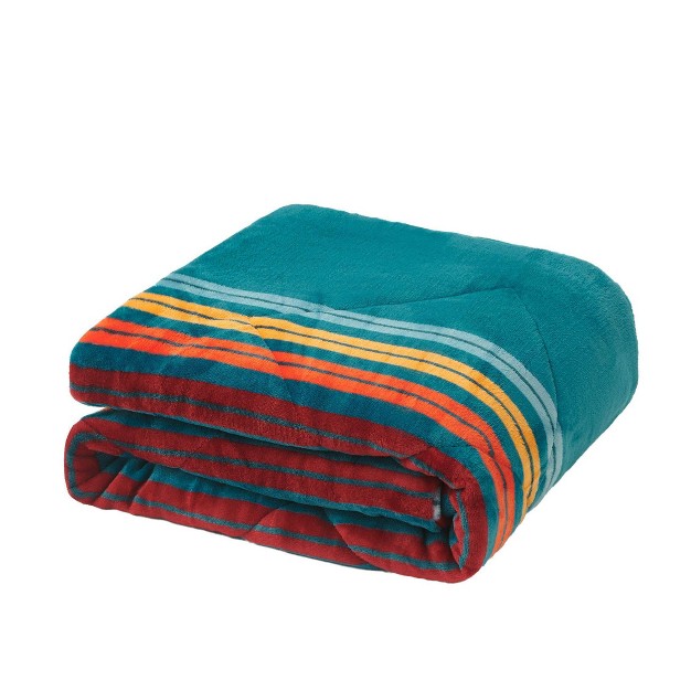 Diamond Quilted Velvet Throw Blanket Mantolok