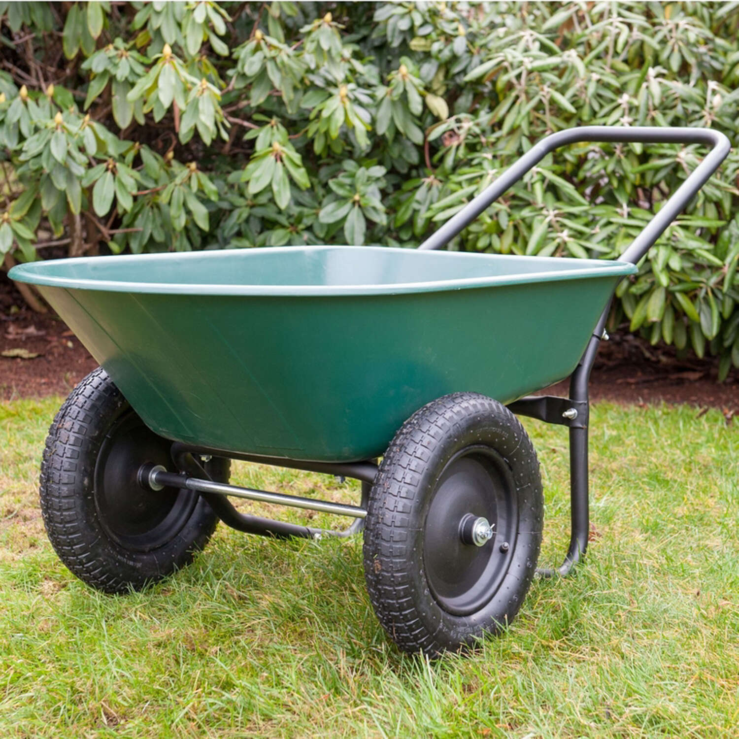 Yard Rover Garden Star Poly Residential Wheelbarrow 5 cu ft