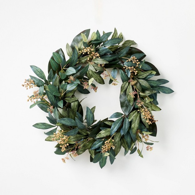 Mixed Eucalyptus Wreath Green Designed With Studio Mcgee