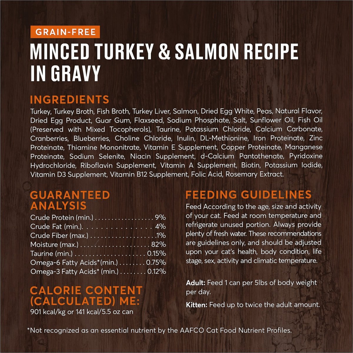 American Journey Minced Poultry and Seafood in Gravy Variety Pack Grain-Free Canned Cat Food