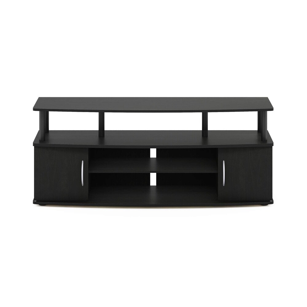 Large Entertainment Stand for TV Up to 55 Inch  Blackwood