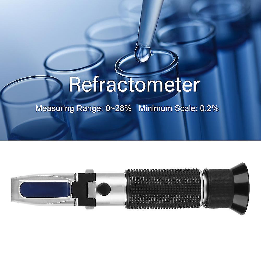 1pc Professional 0-28% Accurate Salinometer Refractometer Food Salinity Tester Meter