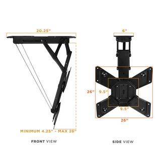 mount-it! Motorized Ceiling TV Wall Mount MI-4223