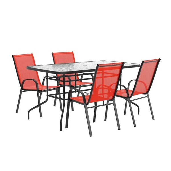 5 Piece Patio Dining Set