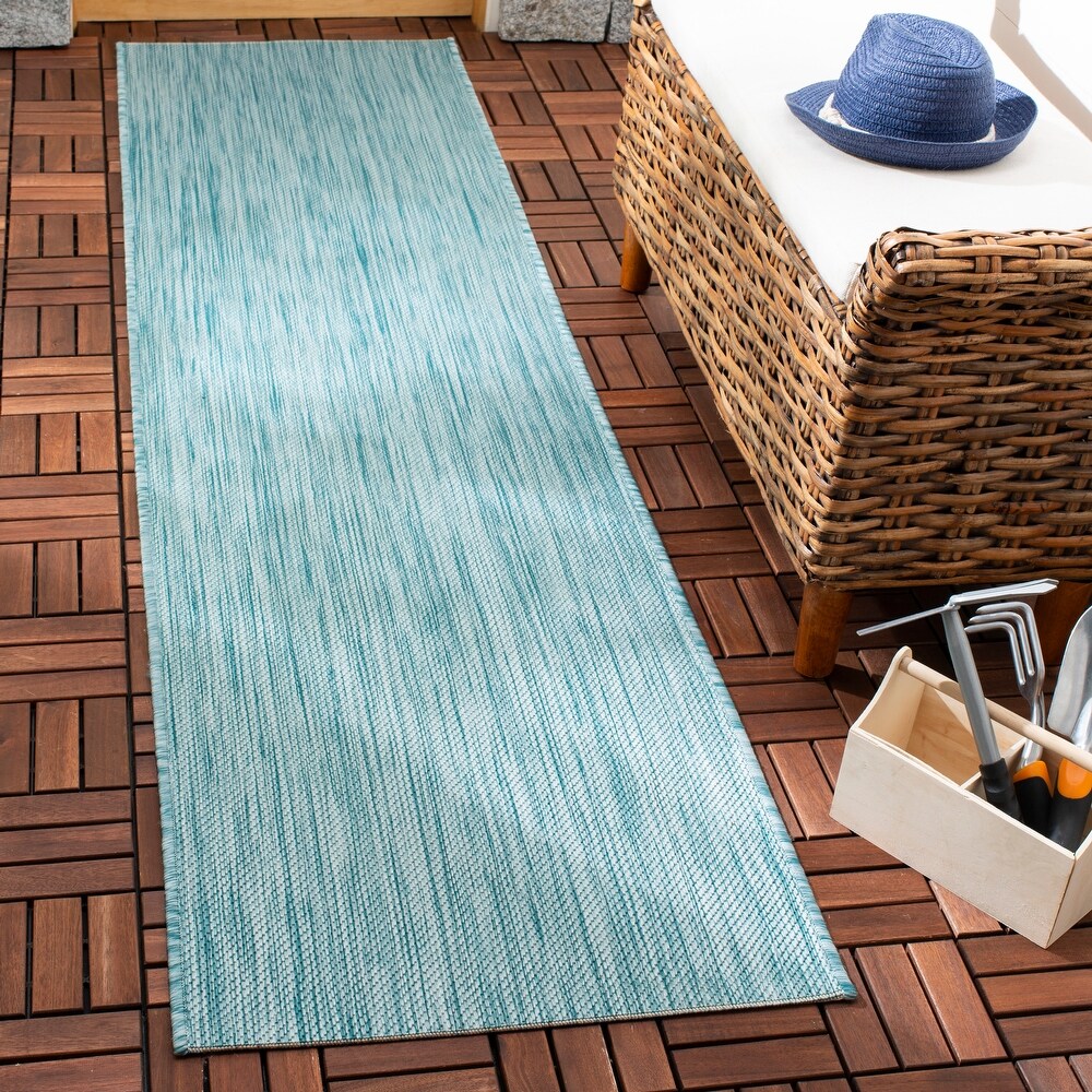 SAFAVIEH Beach House Adina Indoor/ Outdoor Waterproof Patio Backyard Rug