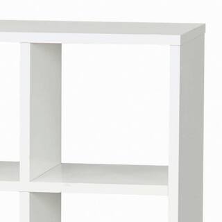 33 in. H x 29 in. W x 15 in. D White 4- Cube Organizer TG10062