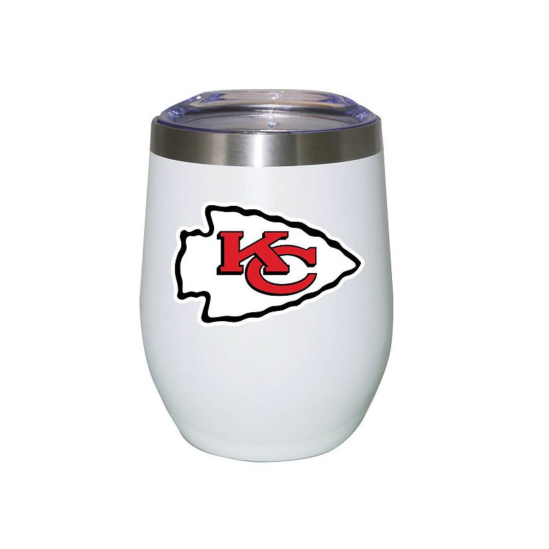 Kansas City Chiefs 12oz. Logo Stemless Tumbler