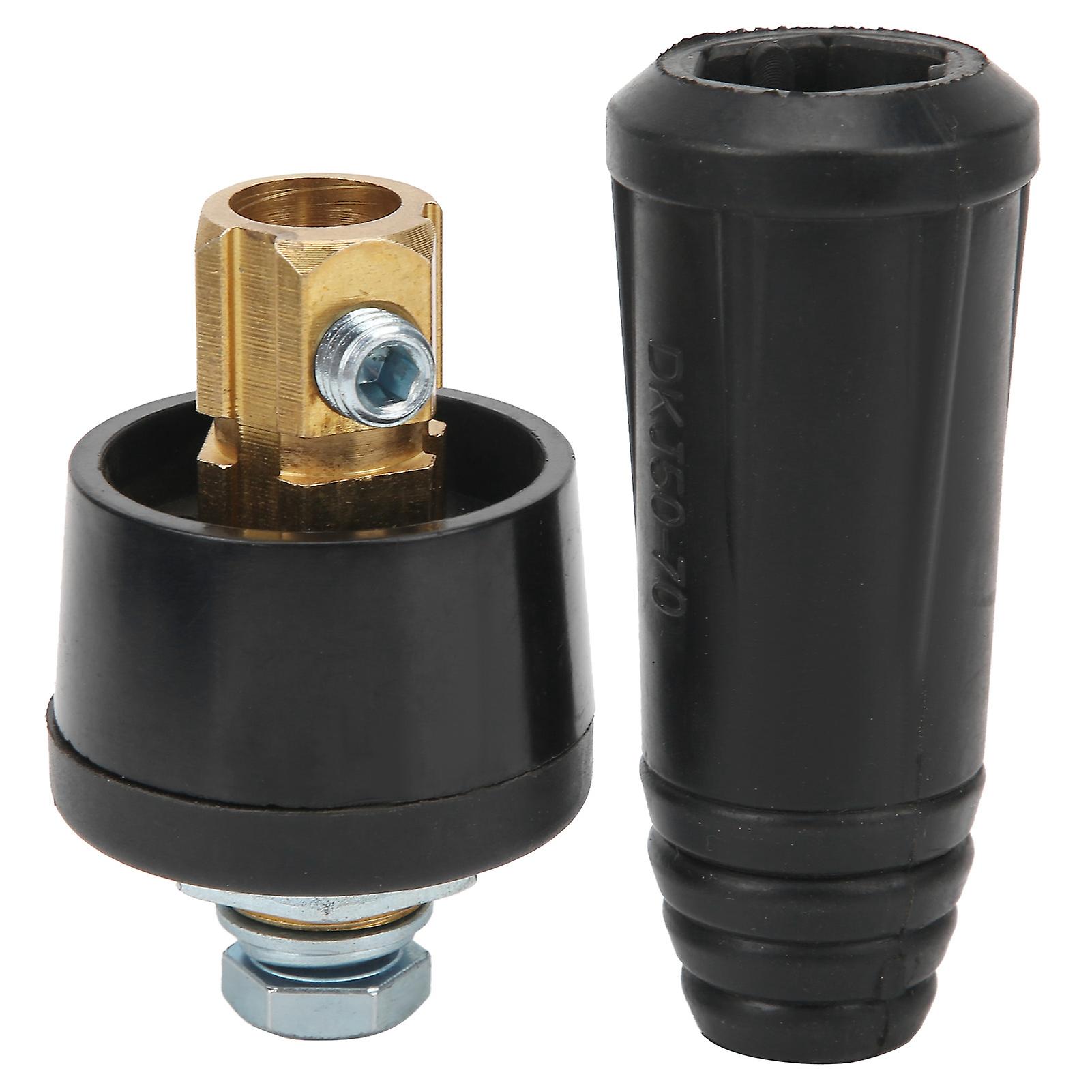 Quick Connector Socket and Plug Electric Welding Cable Connect Fittings Accessories 50-70Type A