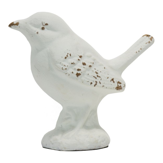 Decorative Metal Bird Figurine Foreside Home amp Garden