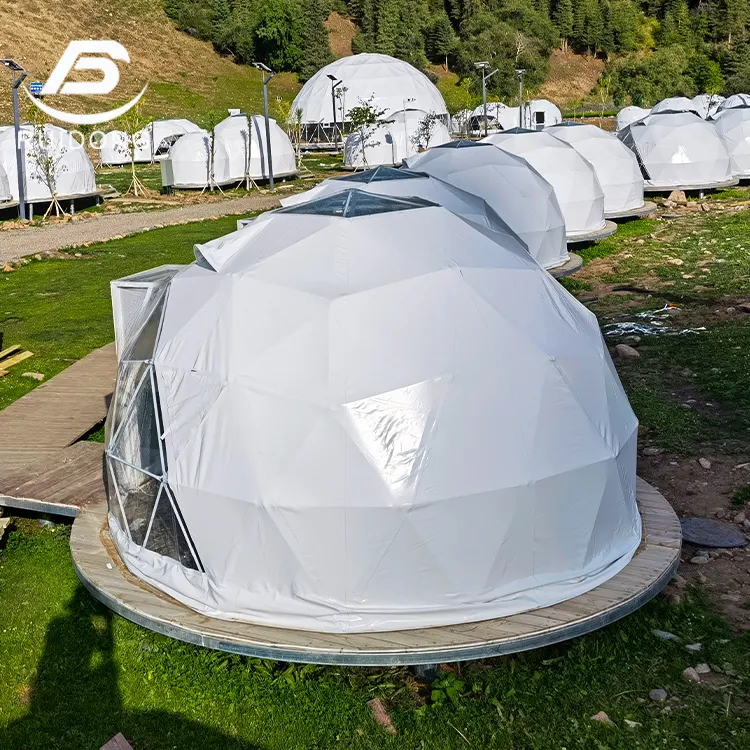 Factory made Camping Glamping Dome Tent Hotel Design House UV Resistance Waterproof Outdoor Style