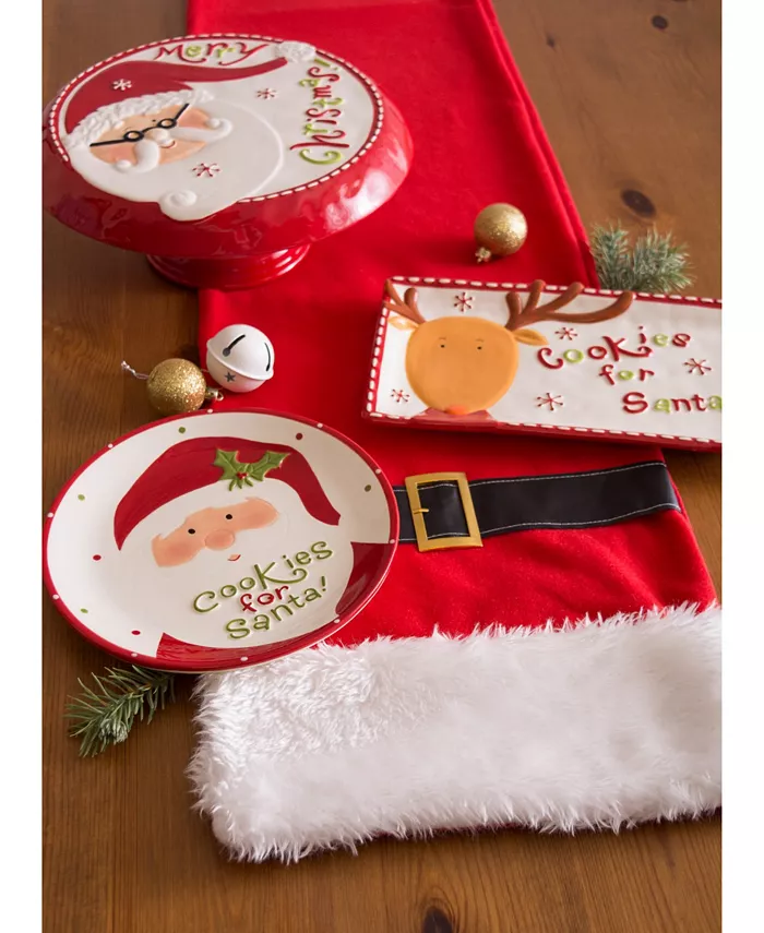 Design Imports Santa Belt Table Runner