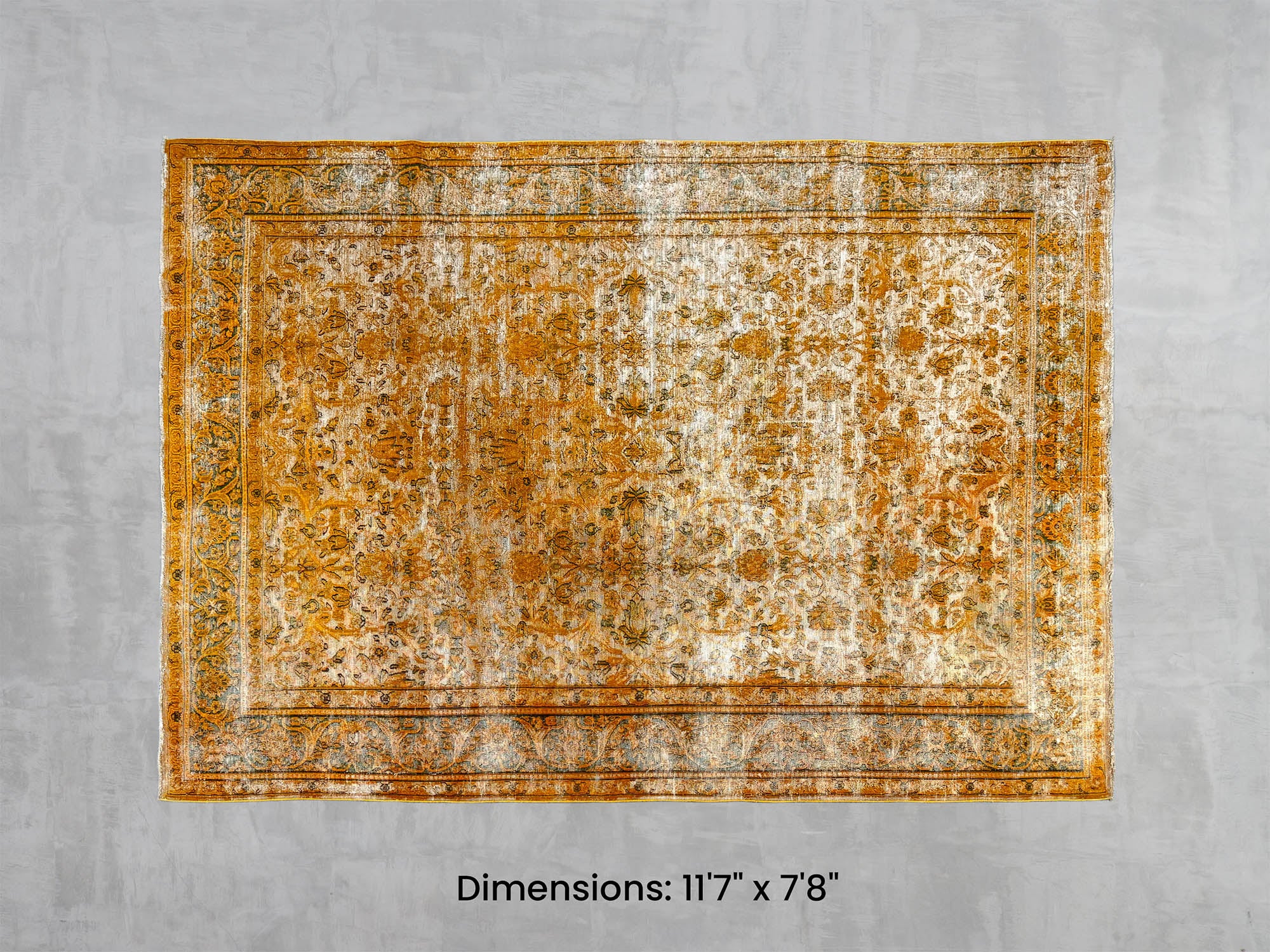 Namaste Rug -  Yellow 11'7 x 7'8