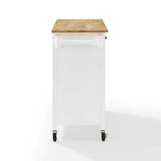 CROSLEY FURNITURE Laurel White Kitchen Island CF3033NA-WH