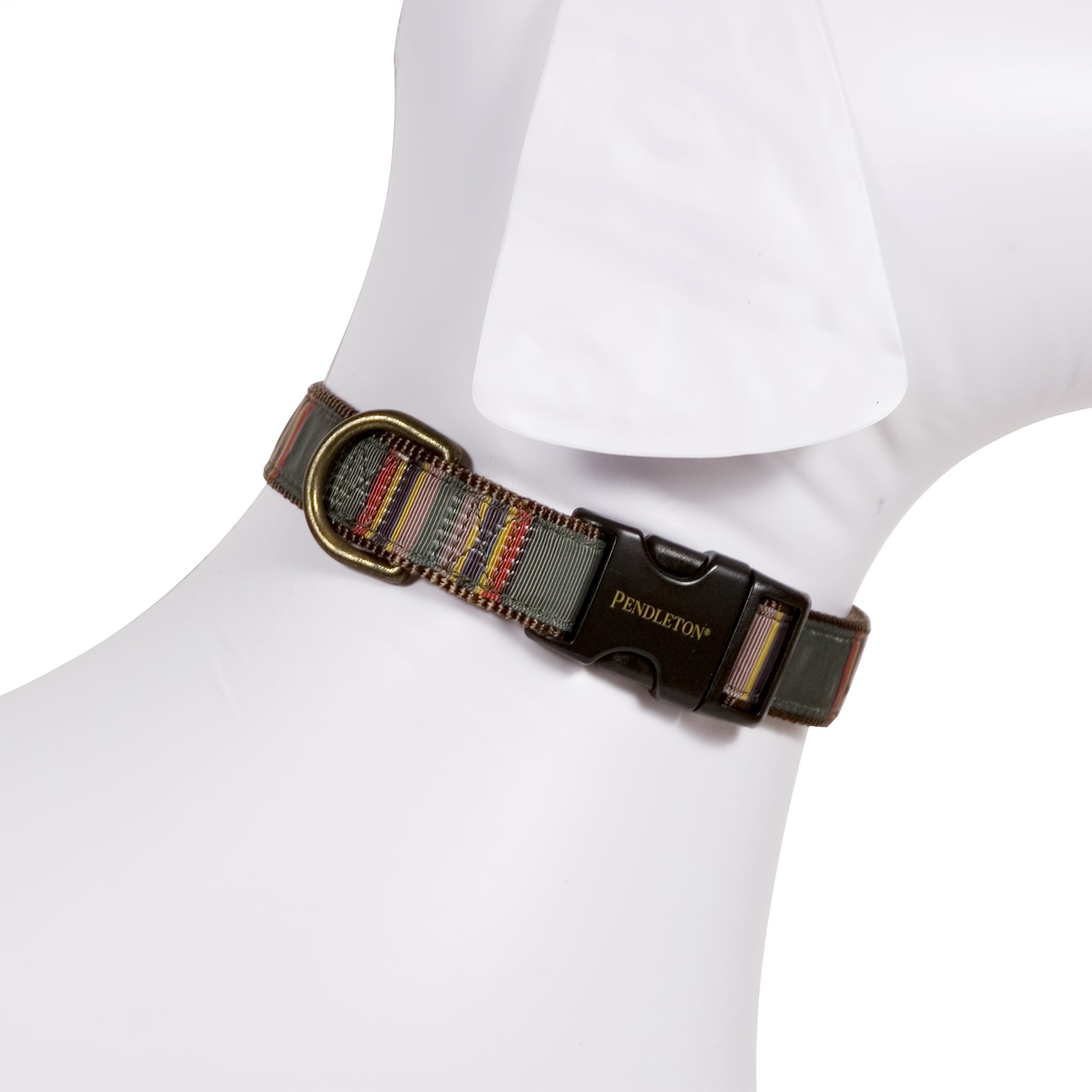 Pendleton Yakima Camp Green National Park Hiker Dog Collar， Large