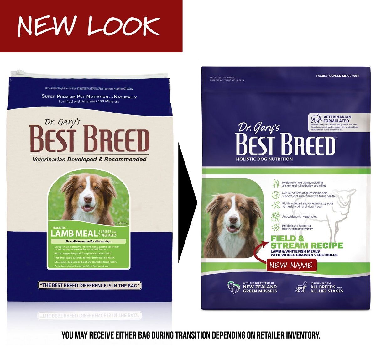 Dr. Gary's Best Breed Holistic Lamb Meal with Vegetables and Herbs Dry Dog Food