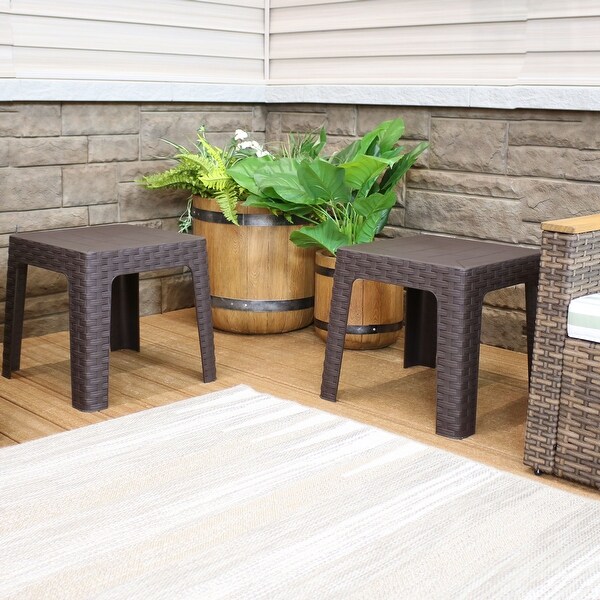 Sunnydaze Patio Side Table